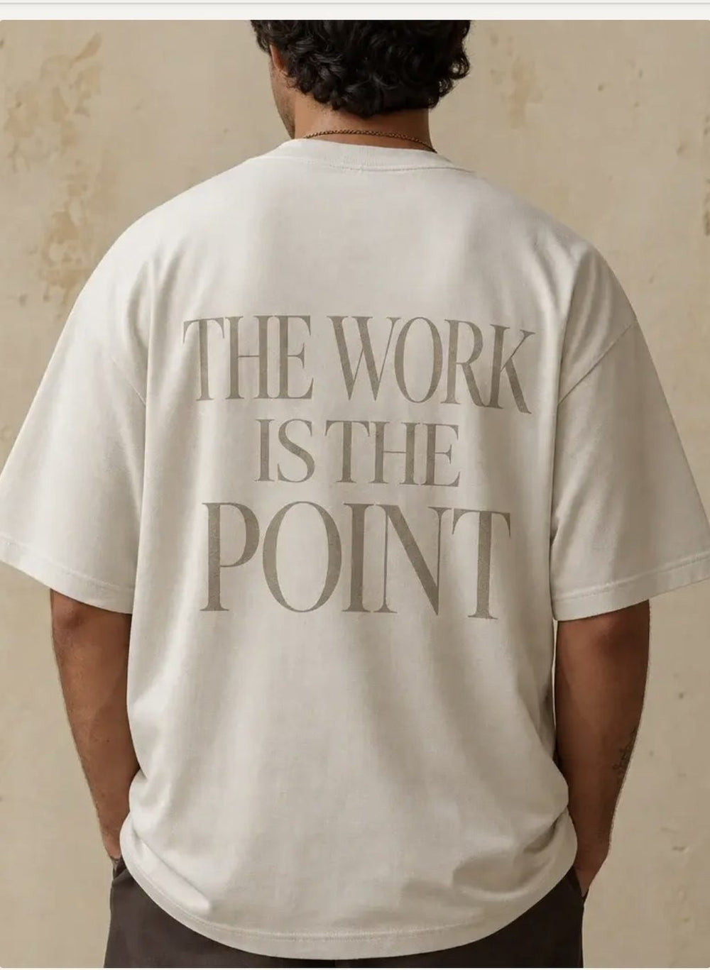The Work Is The Point Tee